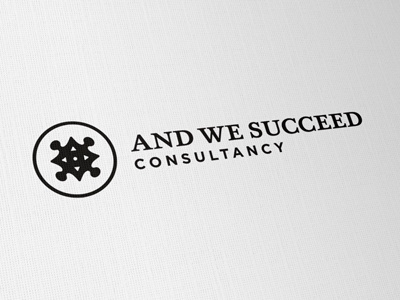 And We Succeed Logo [B] branding identity logo design logos