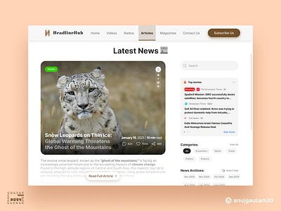 #DailyUI Challenge #094: News 094 cleanui dailyui dailyui challenge design designinspiration interactiondesign landingpage logo minimaldesign news newsapp newsportal responsivedesign uidesign uiux userexperience userinterface uxdesign webdesign