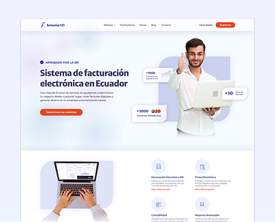 Armonia123 - Web design branding graphic design ui