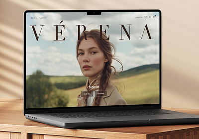 e-commerce Website | VERENA design e commerce landing page ui ui design ux ux design