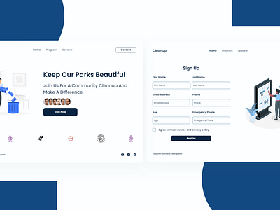 Daily UI Challenge: Volunteer Event Signup - UX Analysis #001 dailydesign dailyui designchallenge dribbble formdesign productdesign registration signup ui uichallenge uidesign uiuxdesign userinterface ux webdesign