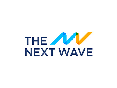 the next wave logo design branding consultancy graphic design letter n letter w logo logo design minimal modern n logo next w logo wave