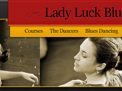 Lady Luck Blues | Work in Progress design interface red ux website