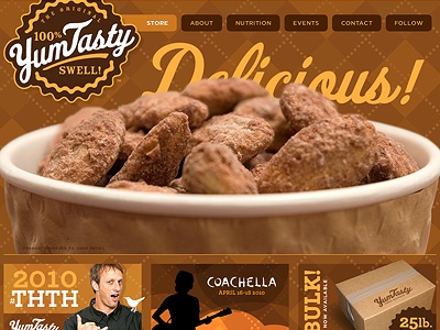 Argyle Nuts argyle delicious old timey web