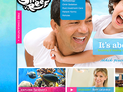 Layout & Theme Ideas bright clarendon fluorescent tropical web