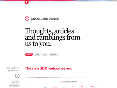 JDD Blog blog experiment jdd