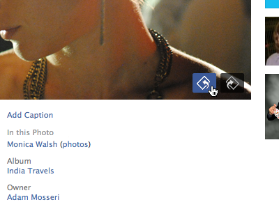 Rotate facebook photos