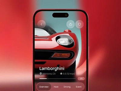 Retro Car Rental App | Booking Mobile App app auto booking car mobile design mockup product design rental retro saas service ui ux uxui vehicle