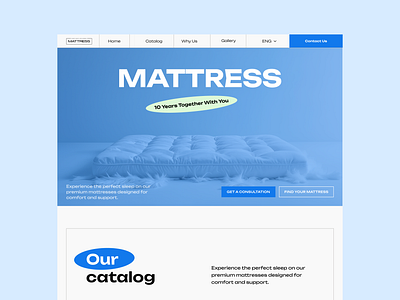 Mattress mattress no code template ui web design website wix wix studio wix template