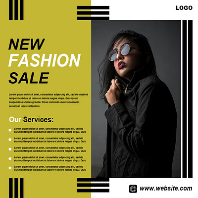 New Fashion Sale design graphic design product design social media post