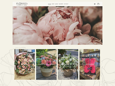 Florista Flowers cyprus e ecommerce eshop florist shop florista flowers flowers limassol onlineshop roses services squarespace squarespace designer squarespace website website