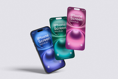 iPhone Screen Mockup Bundle - Rielismee app