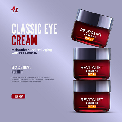 Social Media | Eye Cream I Instagram Post creative design eye product graphic design grow instagram post product social media social media social media post