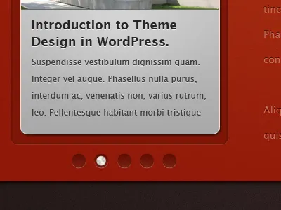 Red Theme red shiny theme wordpress
