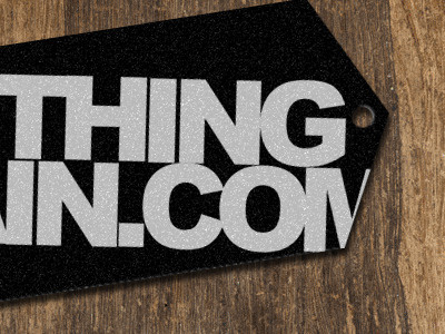 Clothinglogo arial black logo texture