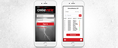 Mobile App - Omni Metrix mobile app ui design ux design ux designer