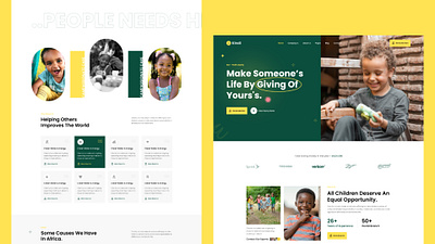 Kindi - Charity Landing Pages