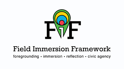 Field Immersion Framework – Branding & Identity academia branding education graphic design logo