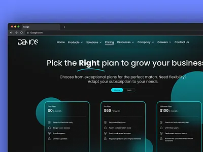 Daily UI Challenge 030 - Pricing app design branding daily ui challenge dailyui design figma illustration logo pricing saas ui uiux web app web ui