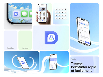 DADA Babysitting App UI/UX babysittingapp bentostyle casestudy creativeui design designinspiration dribbbleshots graphic design illustration interactiondesign mobileappdesign modernui motion graphics ui uianimation uidesign userexperience uxdesign
