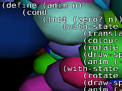 Livecoding animation in Scheme animation livecoding scheme