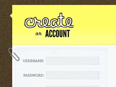 Create an Account