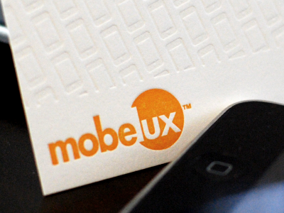Business Card design letterpress print
