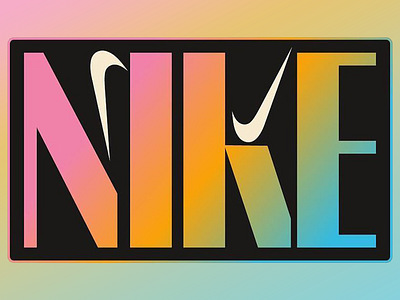 Gradient Nike Concept boldtypography branding colorfuldesign colorgradient contemporaryart creativebranding designinspiration digitalart energydesign fashionbranding gradient graphicdesign iconiclogo logo minimalism modernart nike sportsdesign typography visualdesign