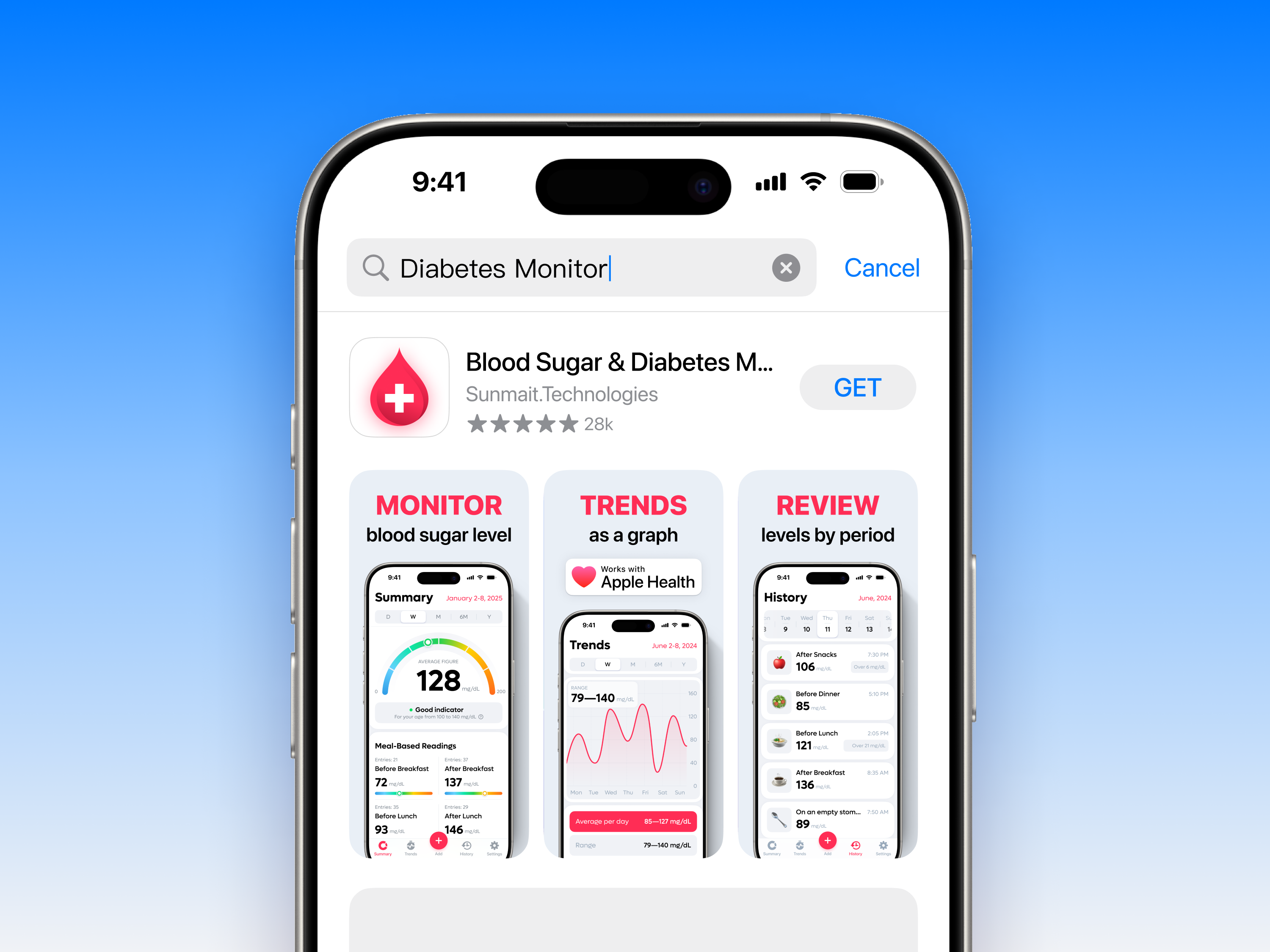 Example of Health & Fitness Mobile App UI/UX Design