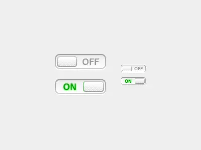 On / Off Toggle checkbox toggle ui