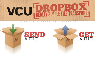 VCU Dropbox ui website