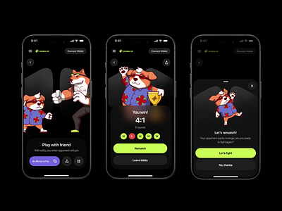 Double Up Application UI Concept animation app branding defi game illustration match motion graphics ui ux visual design