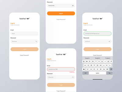 Login Mobile App Ui app design login login app login dashboard login design login details login experience login interface login mobile login option login page login screen login setting login ui login view login widget mobile screen ui