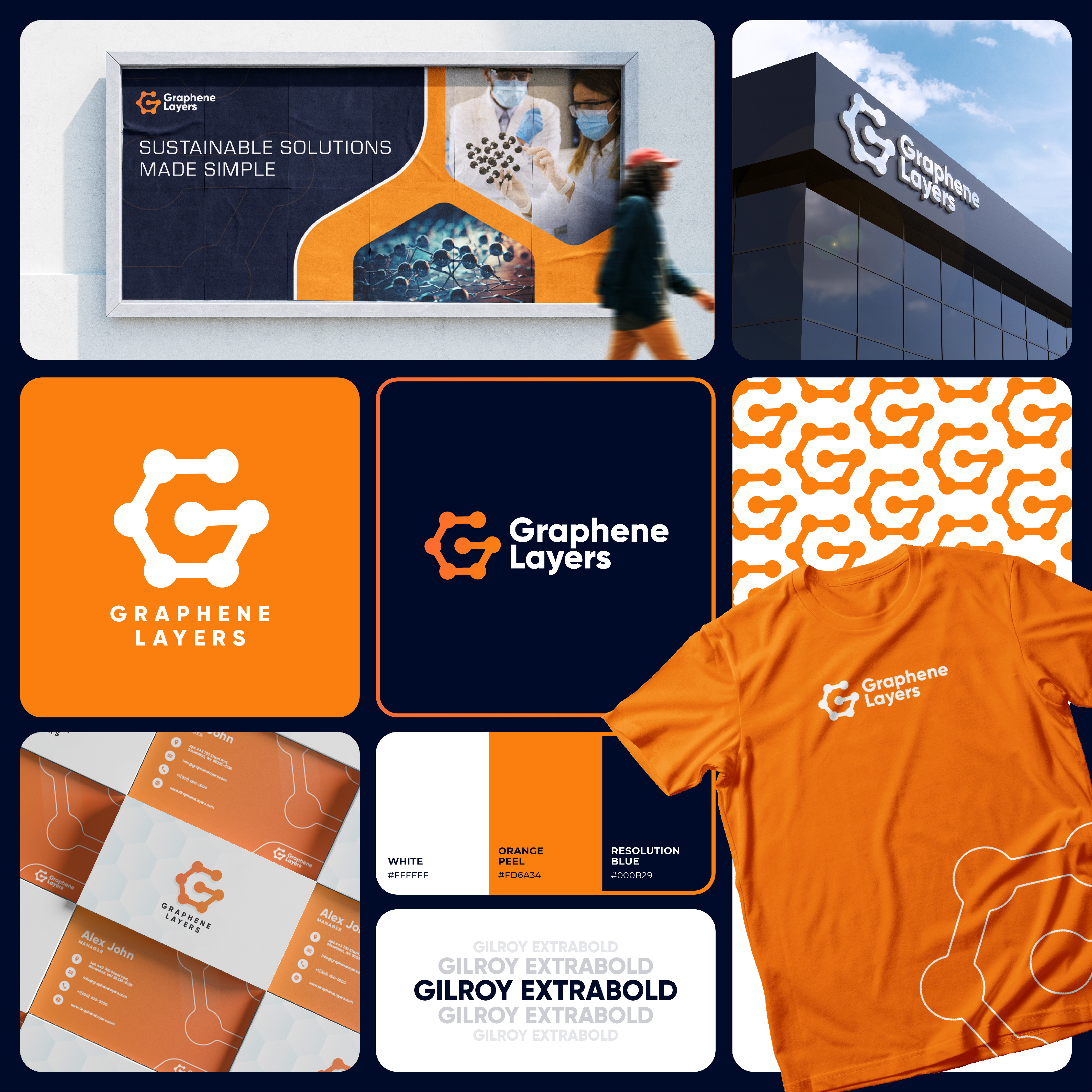 Graphene Layers Branding art branding creativity graphic design illustration layers logo logocreator logodesign logodesigner