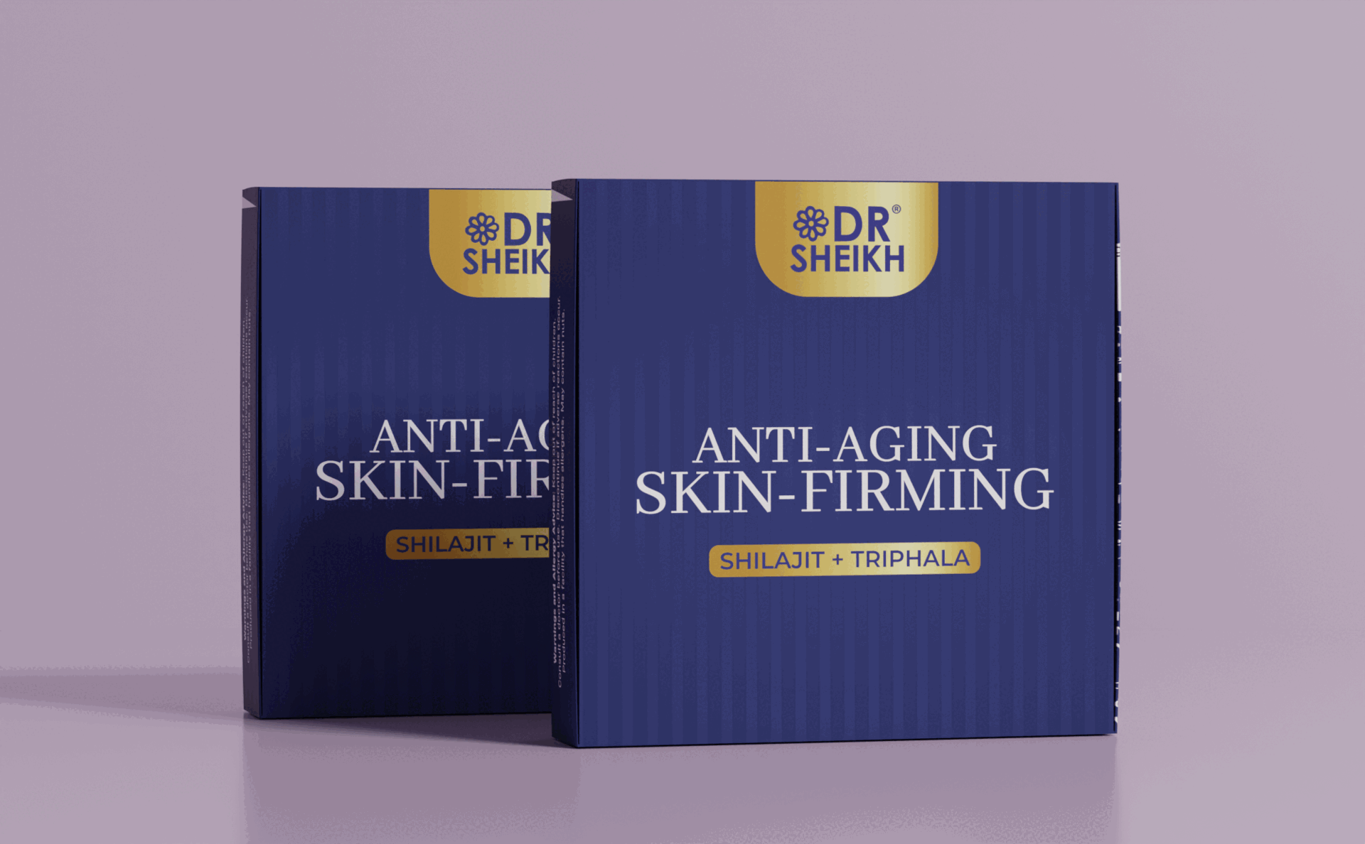 DR SHEIKH | Anti-Aging _ Packaging Box Design 3d 3d mockup animation box box design branding cosmetic design graphic design illustration label label design logo motion graphics packaging packaging design skincare ui