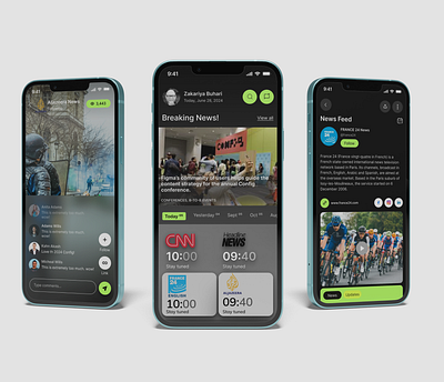 News Mobile App app design cnn design interface mobile app mobile application mobileapp news news app news mobile app product design ui ui design uiux ux ux design world news