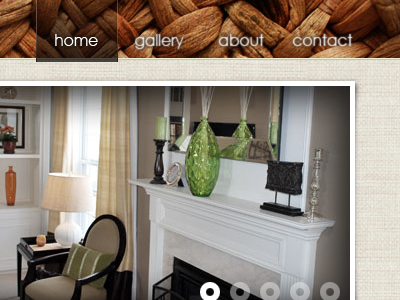 Envision Navigation & Image Slider blur border dimension drop shadow home textiles texture transparency