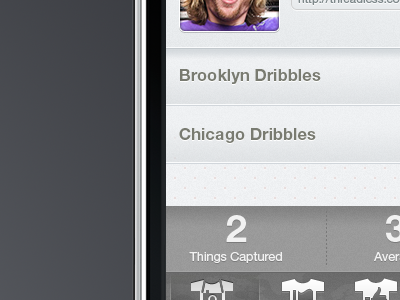 Interface In Your Face clients interface iphone like woah