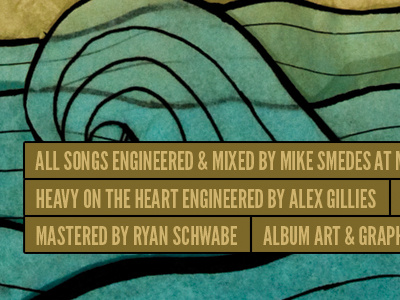 Album Art Credits type