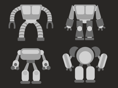 Robot Bodies robots!