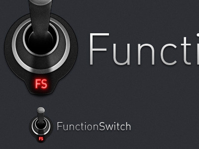 FunctionSwitch functionswitch icon logo metal silver