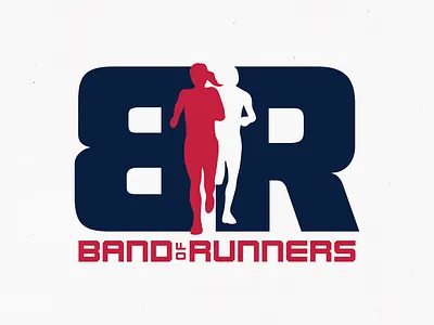 Band of Runners · Logo Design branding graphic design logo typography vector