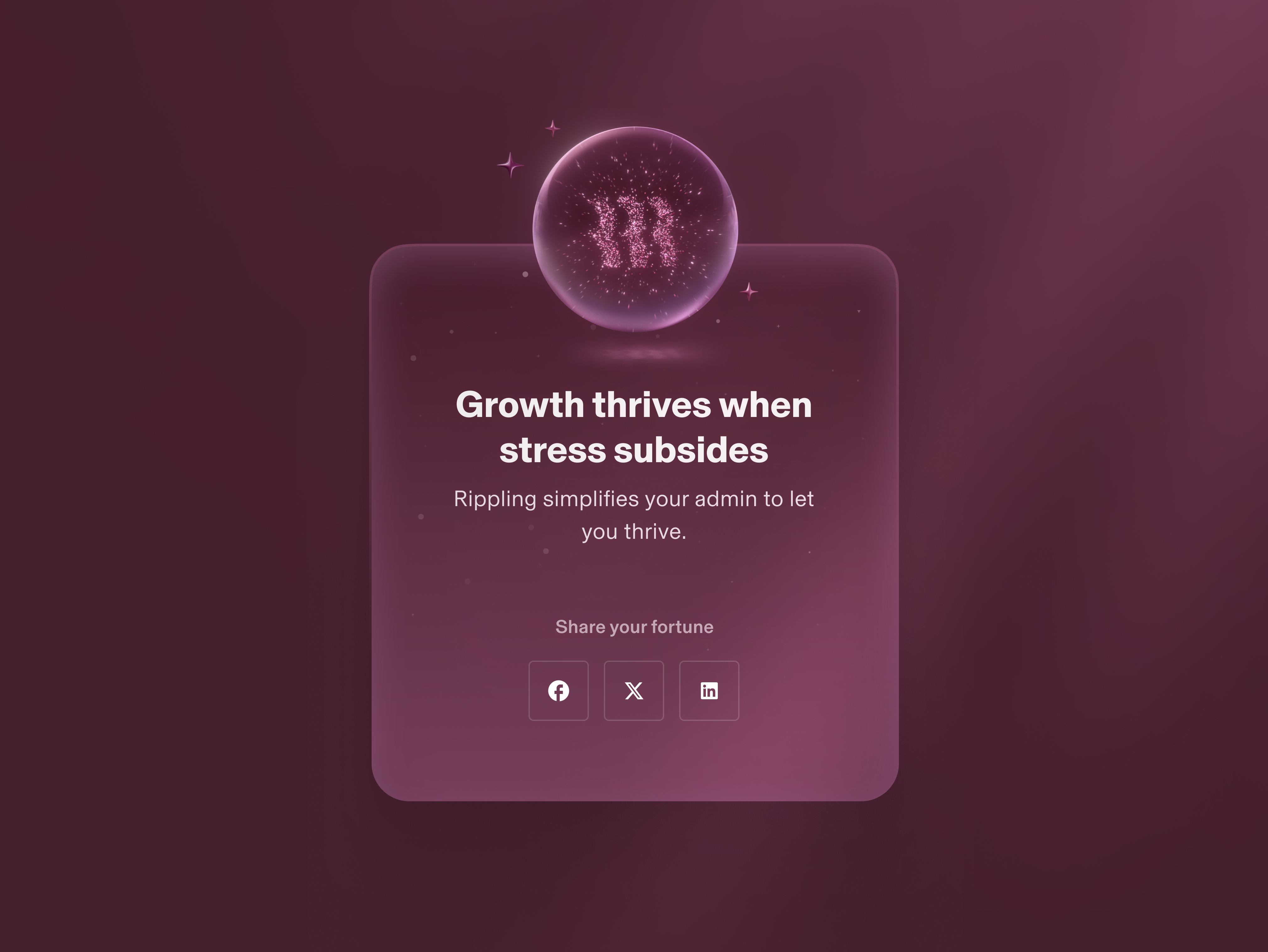 Fortune telling card 🔮 app branding design experience exploration illustration ui ux web