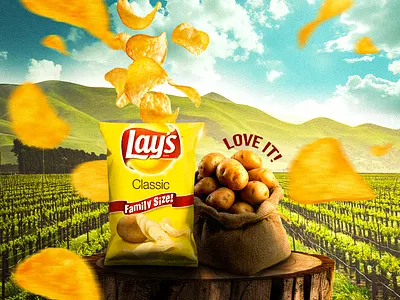 Concept poster for a snacks brand ads design advertisement branding design freelancer graphic design