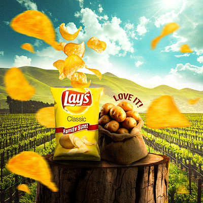 Concept poster for a snacks brand ads design advertisement branding design freelancer graphic design