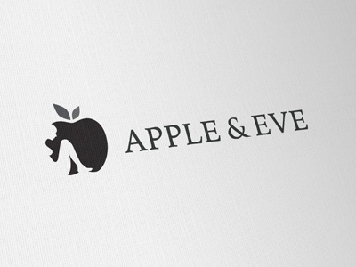 Apple Eve Logo [Final] apple branding female icon identity lady logo design mono naked nude