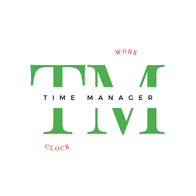 TIME MANAGER LOGO follow logo school