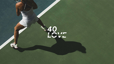 40Love Brand Concept brand branding design graphic design logo