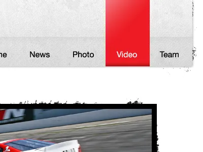 Racing Nav navigation red