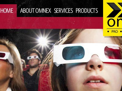 Film Header photo red texture yellow